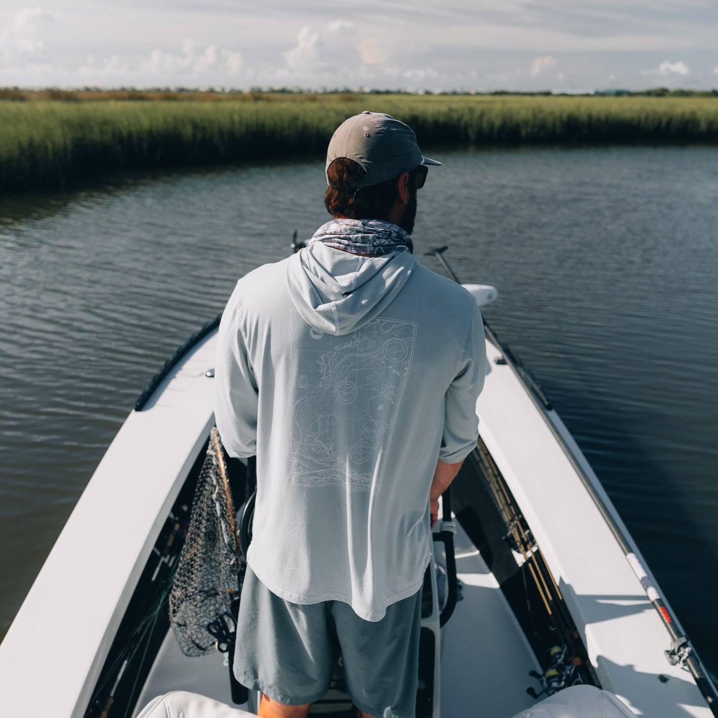 Nav Chart Premium Performance Hoodie