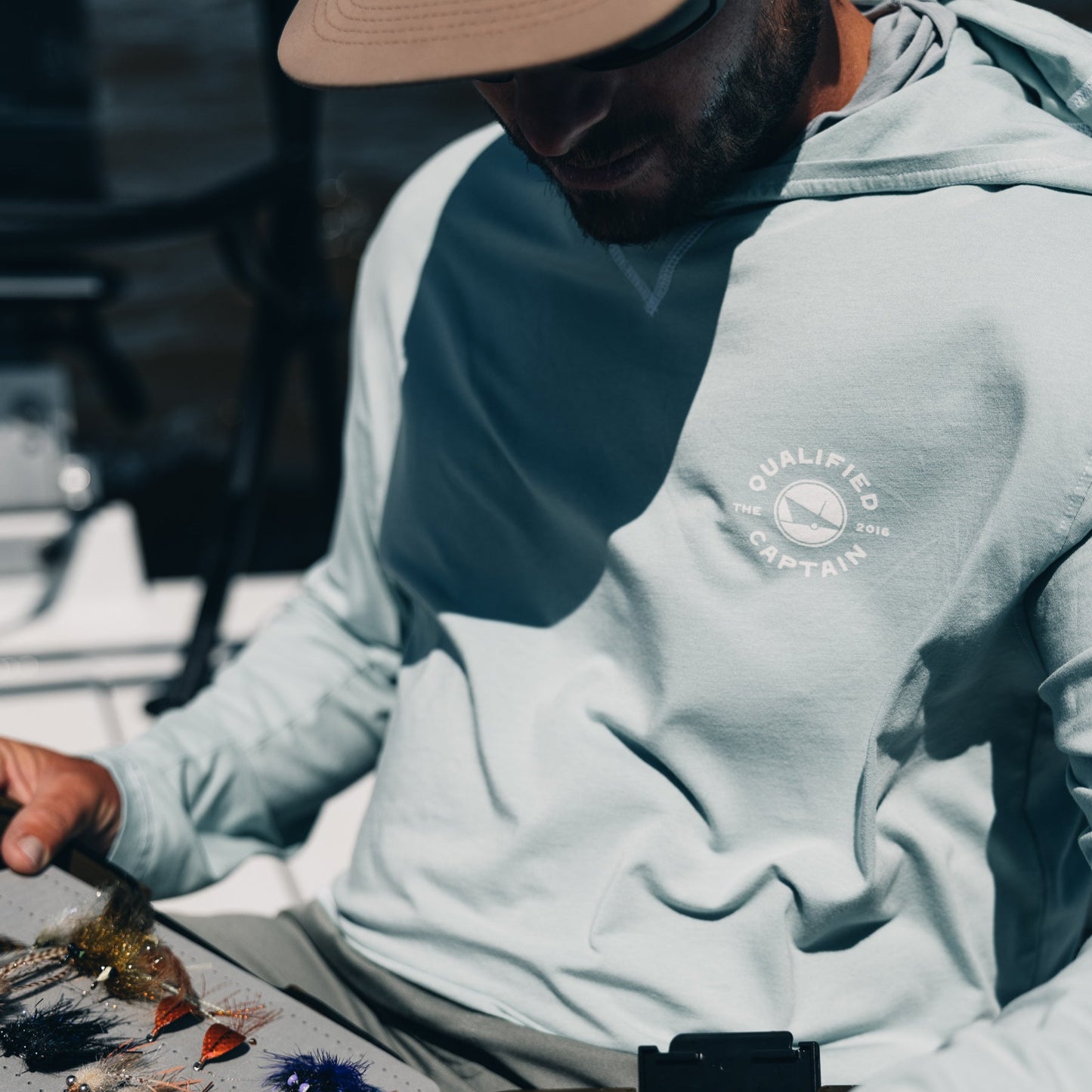 Nav Chart Premium Performance Hoodie