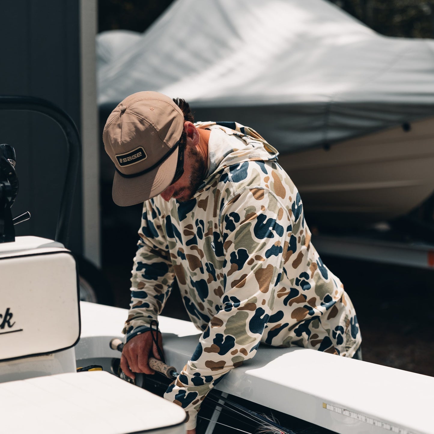 Camo Premium Performance Hoodie