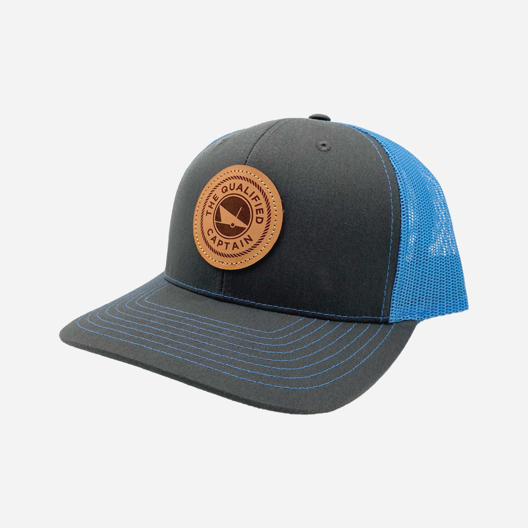 TQC Leather Patch Trucker Hat