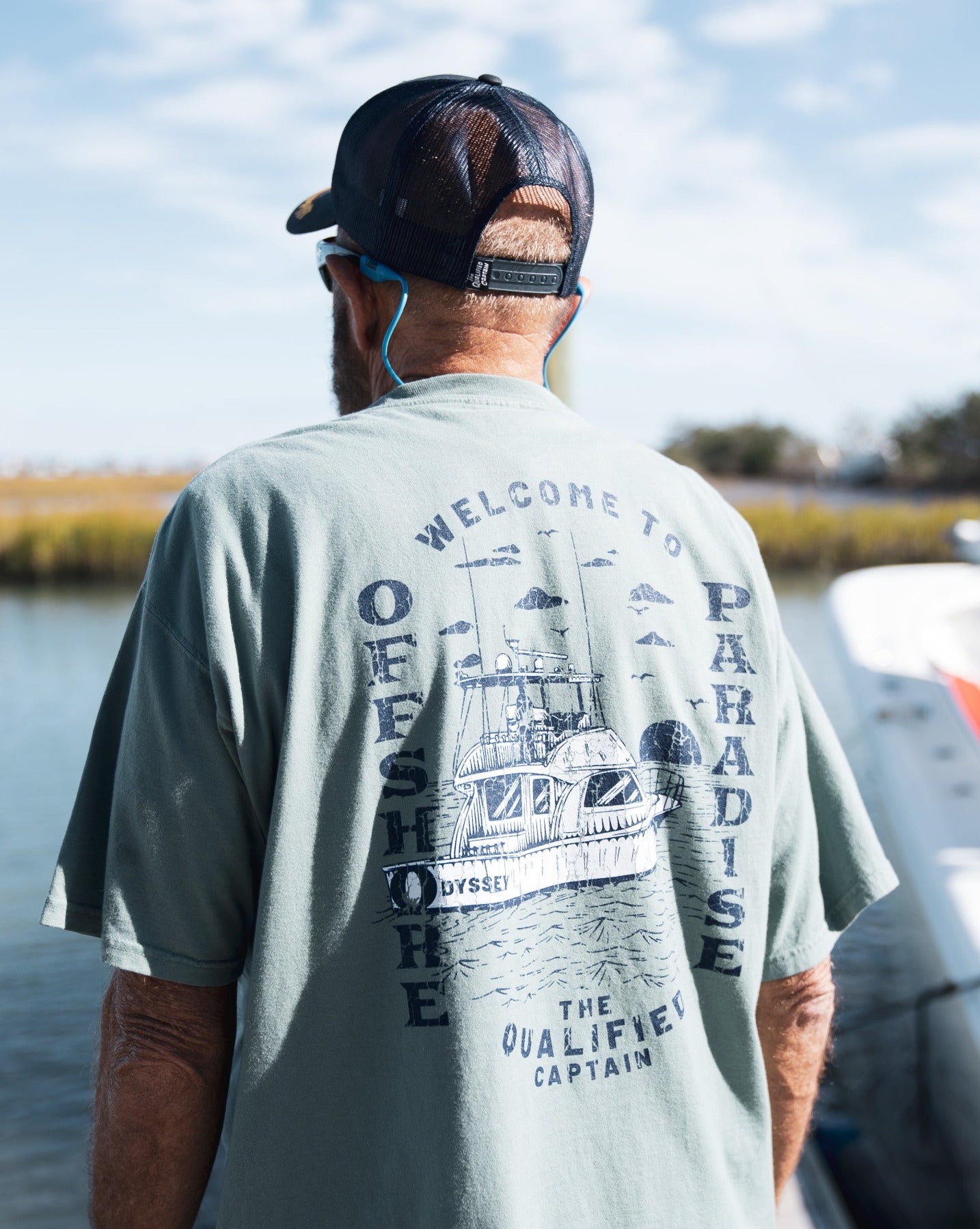 Offshore Paradise Pocket Tee