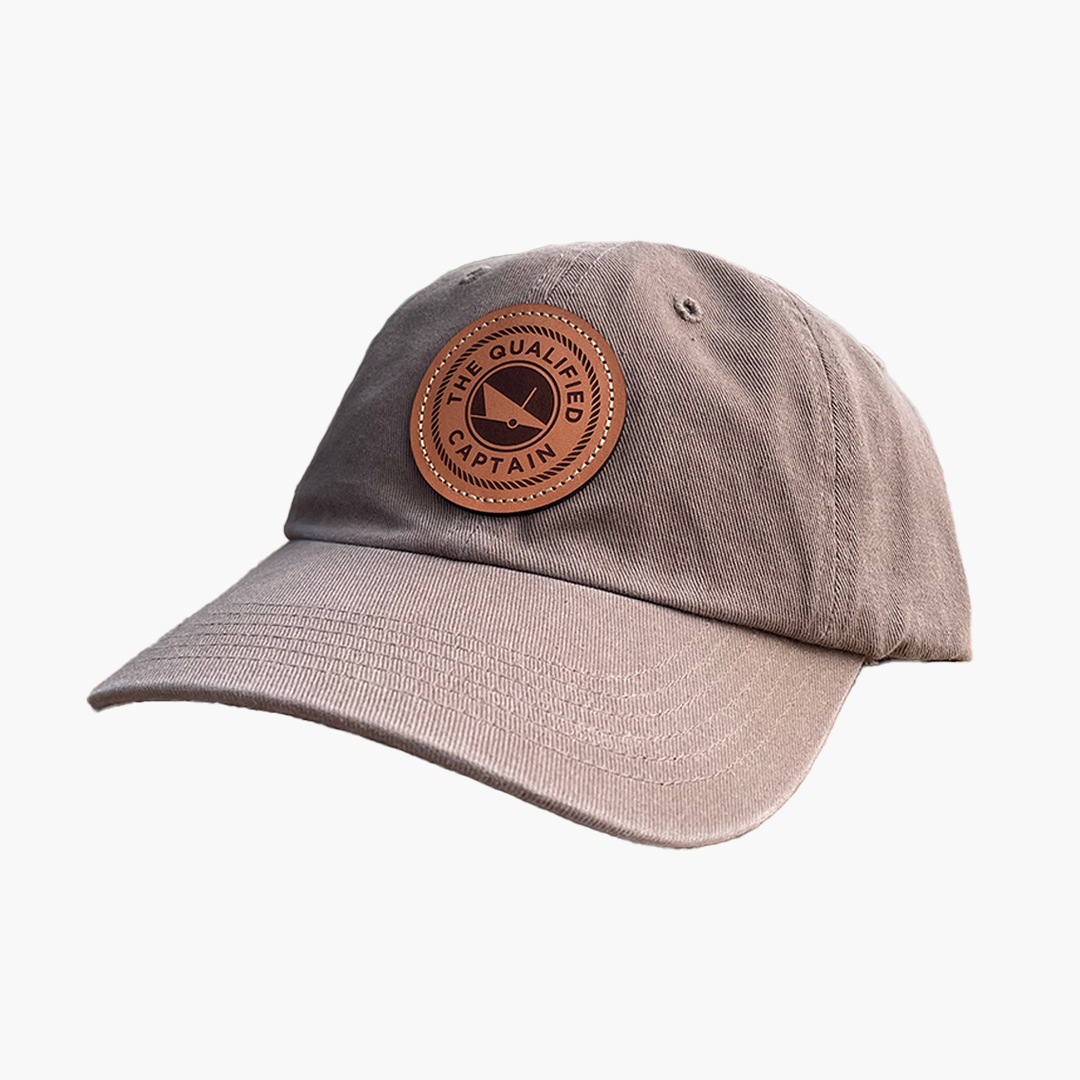 TQC Leather Patch Dad Hats