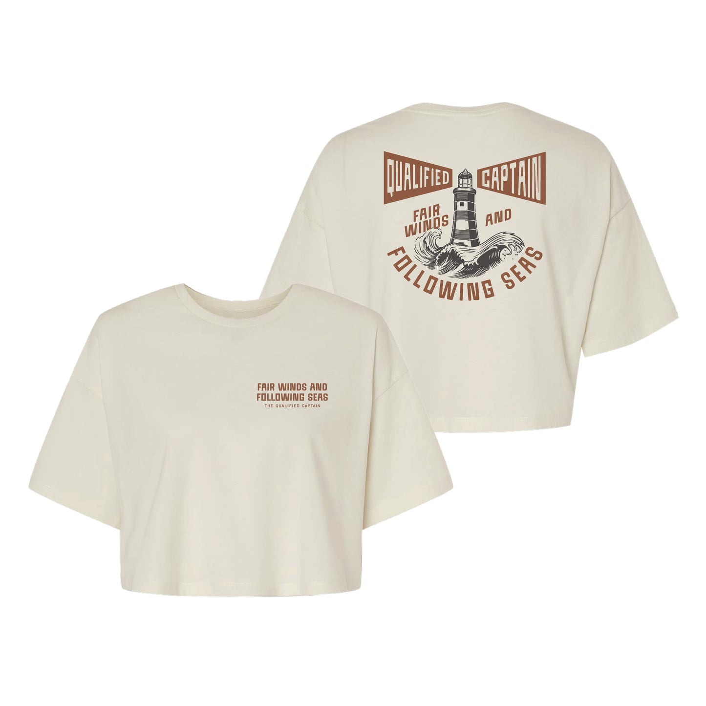 Womens Fair Winds Crop