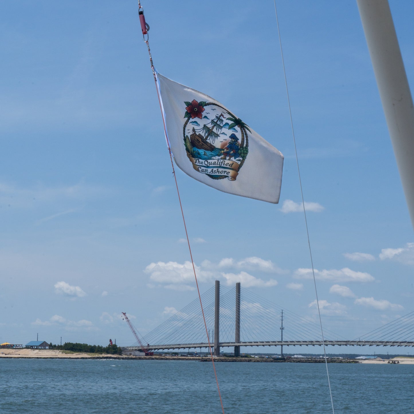 Dogfish Head x Qualified Captain Boat Flag