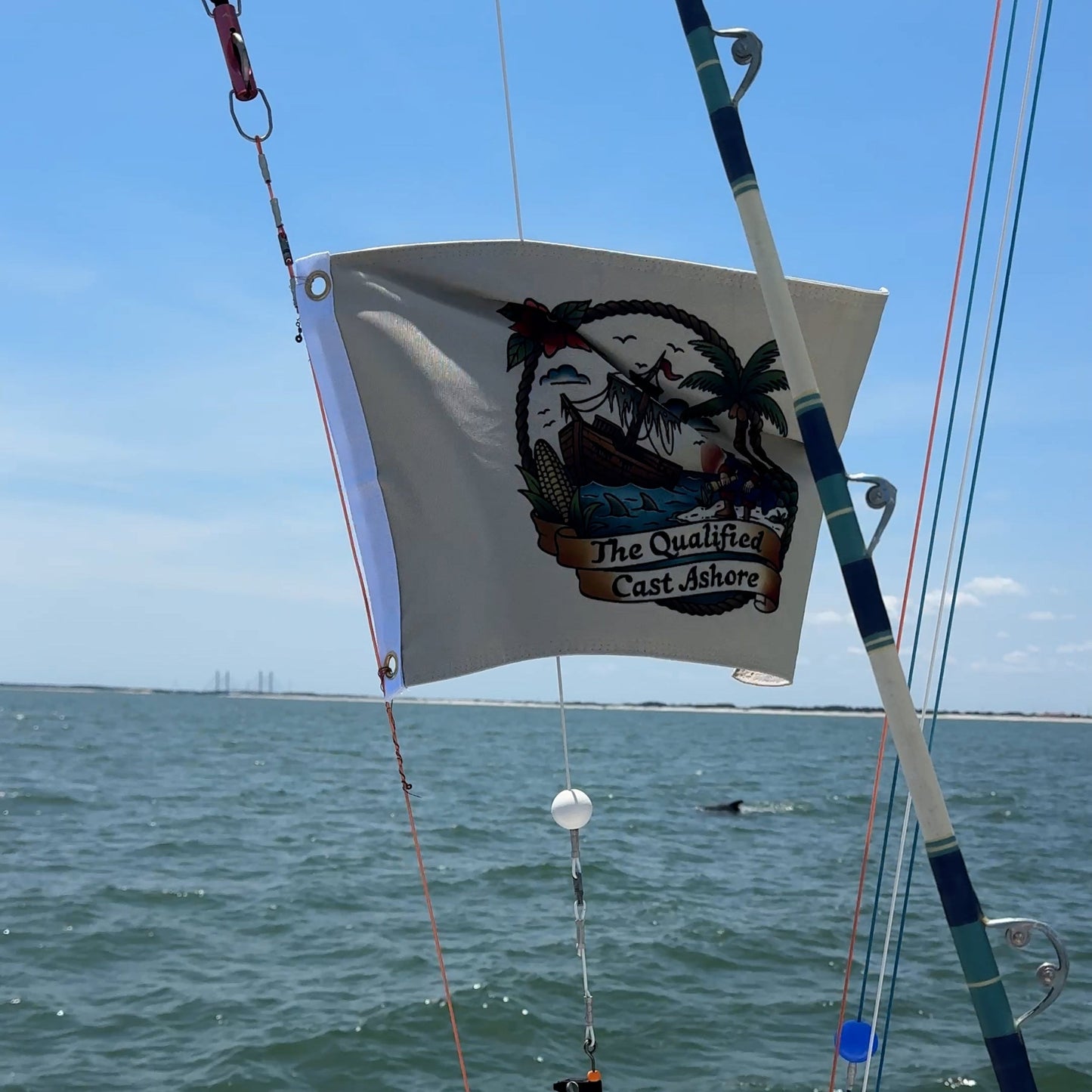 Dogfish Head x Qualified Captain Boat Flag