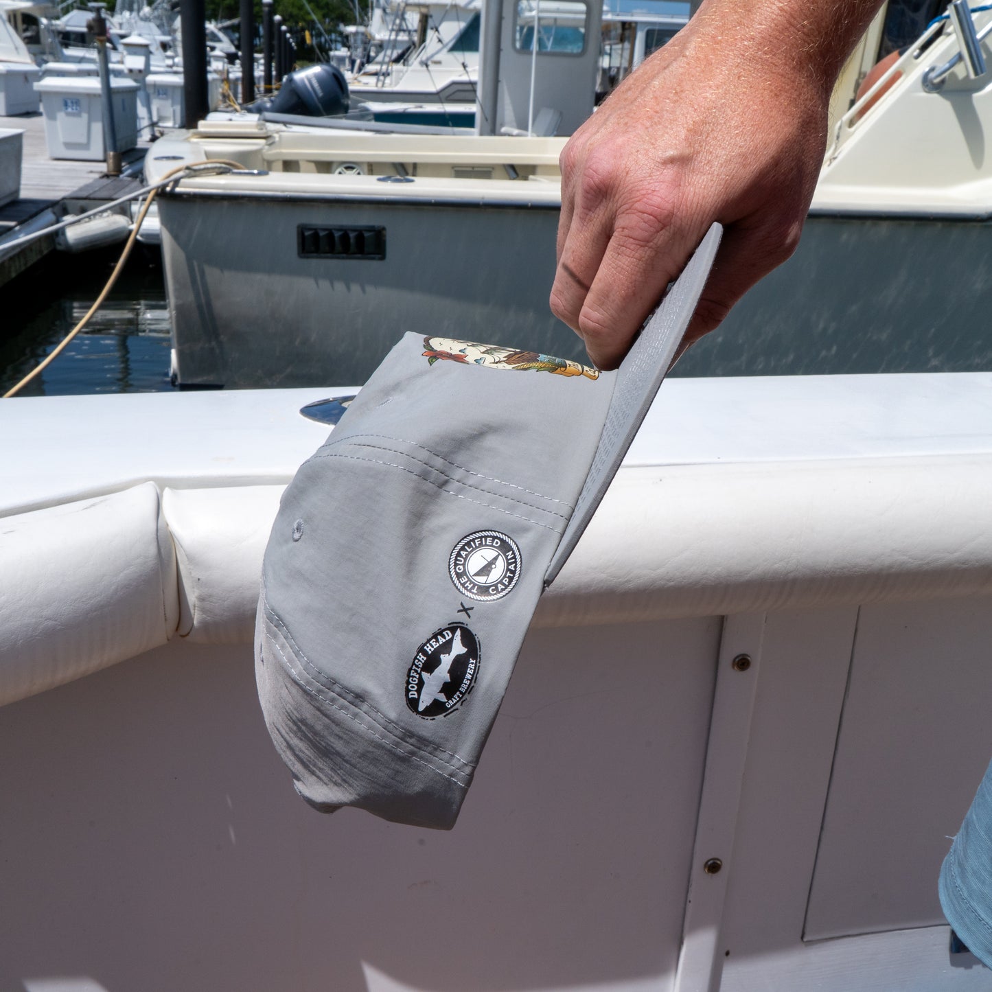 Dogfish Head x Qualified Captain Brimmed Hat