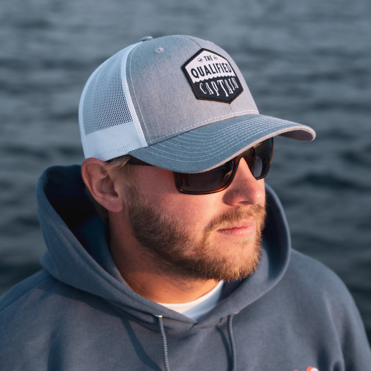 Sinking Embroidered Patch Trucker Hat