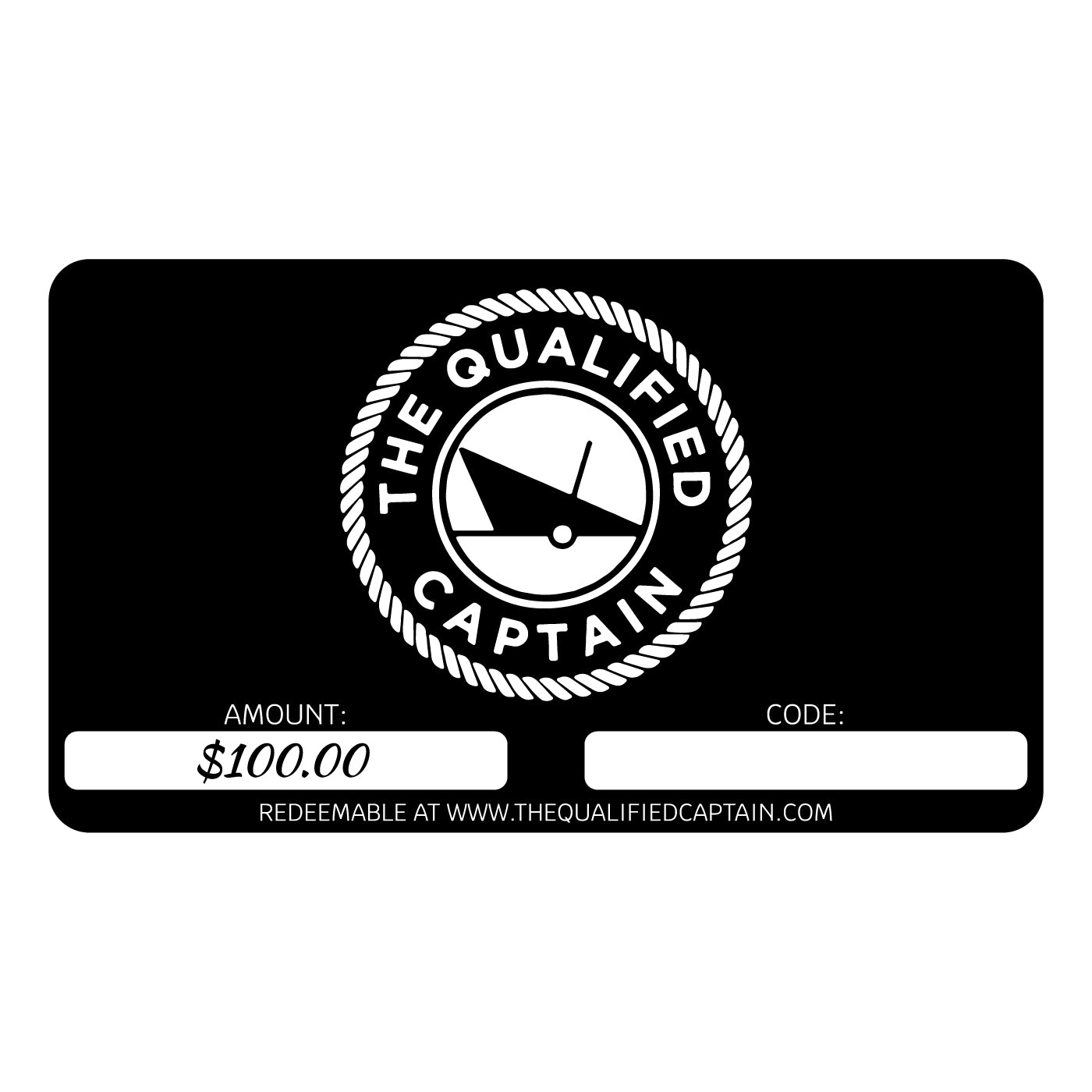 The Qualified Captain Digital Gift Card