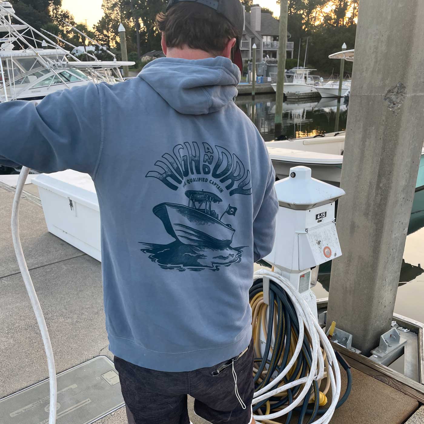 High & Dry Pigment Hoodie