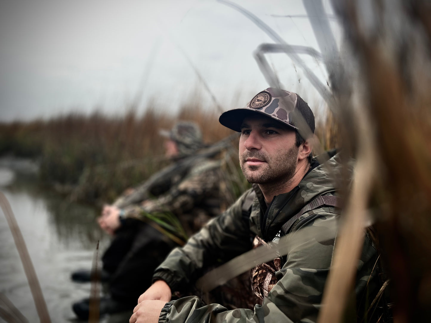 TQC Duck Camo Embroidered Patch Trucker Hats