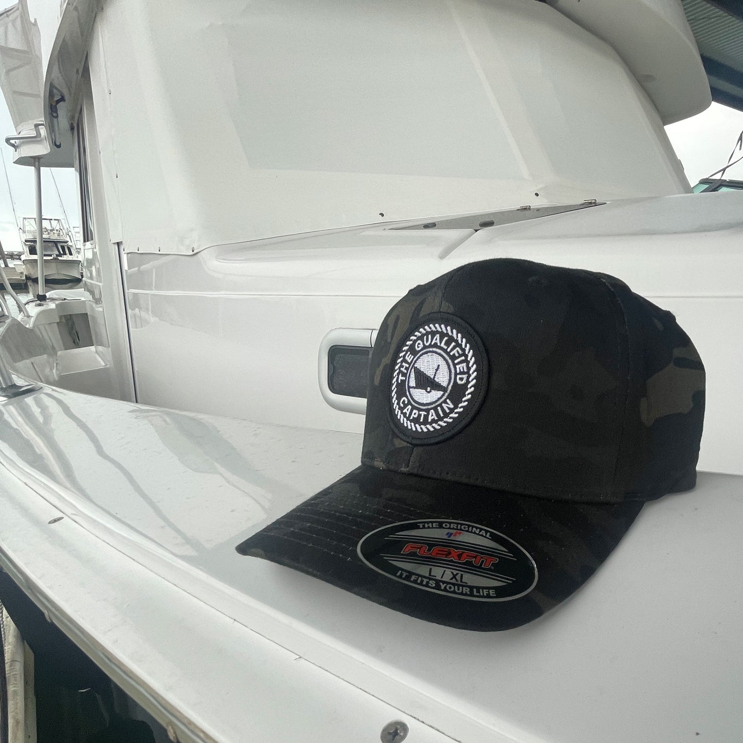 TQC Embroidered Patch FlexFit Hats
