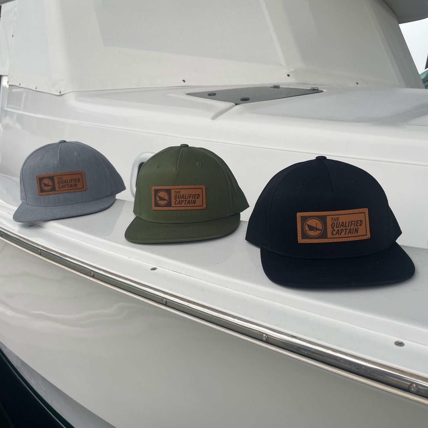 Maritime Leather Patch Mid-Profile Hat