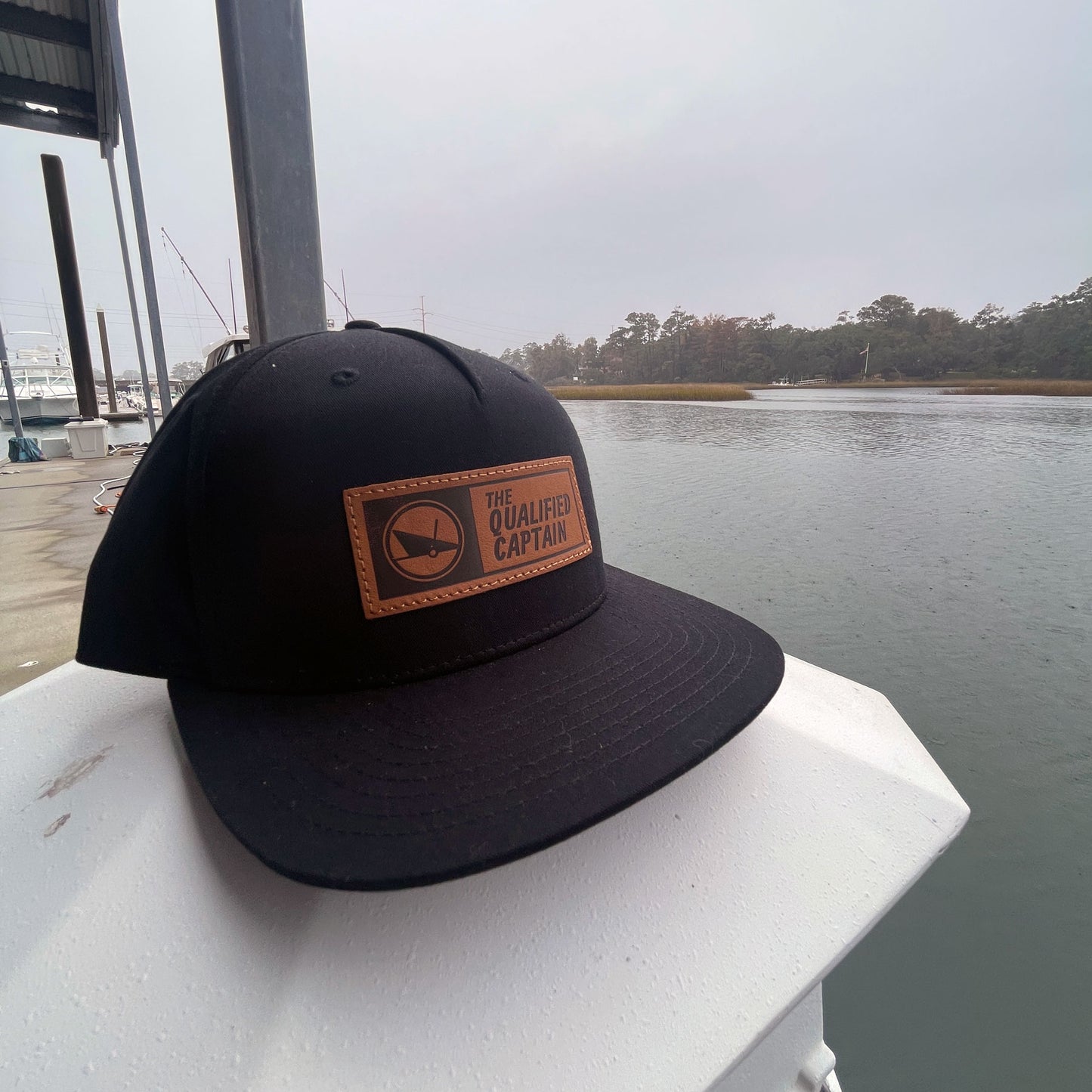 Maritime Leather Patch Mid-Profile Hat