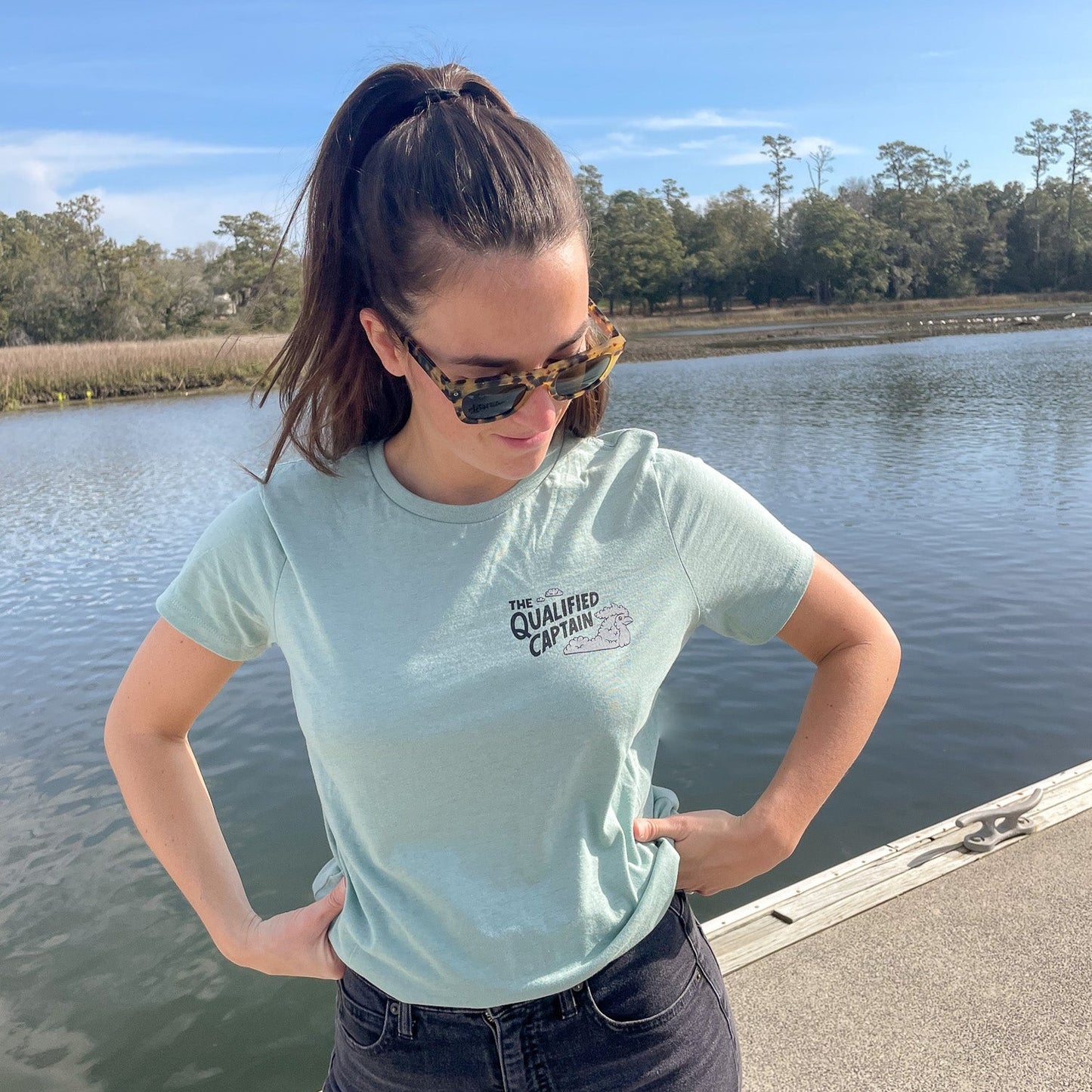 Womens Rooster Tail Tee