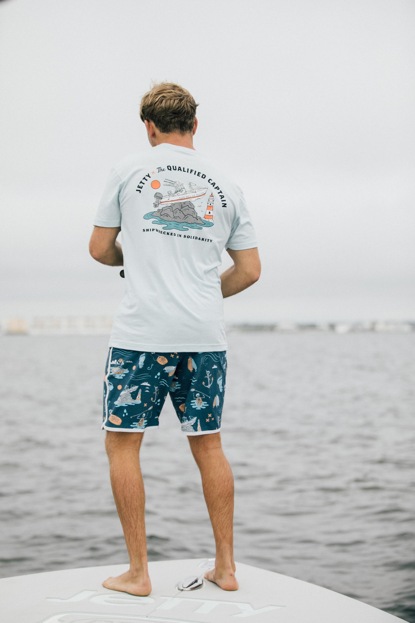 TQC x Jetty Sandbar Hybrid Boardshort
