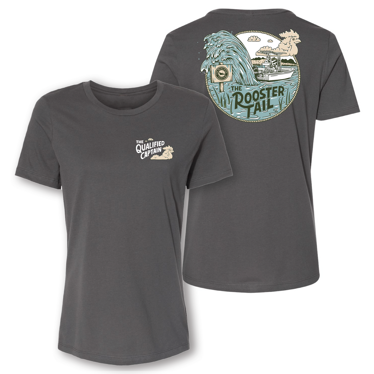 Womens Rooster Tail Tee
