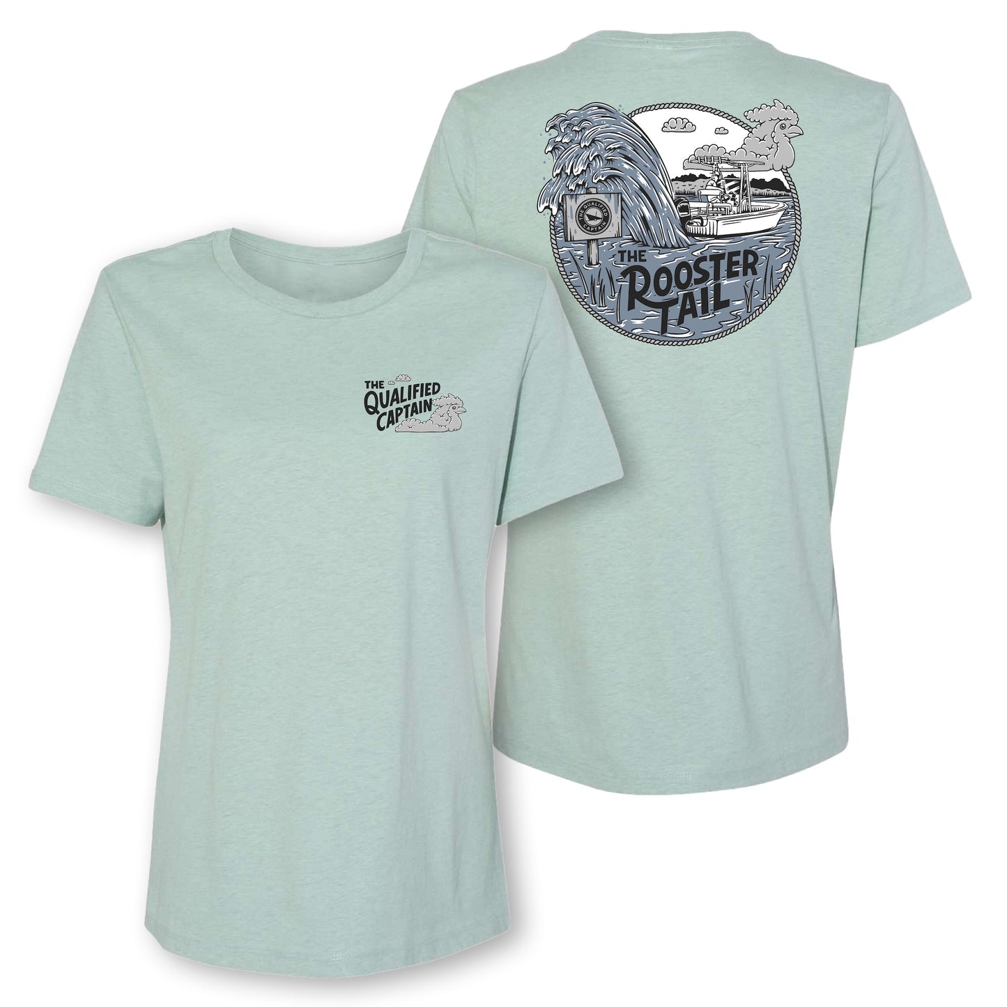 Womens Rooster Tail Tee