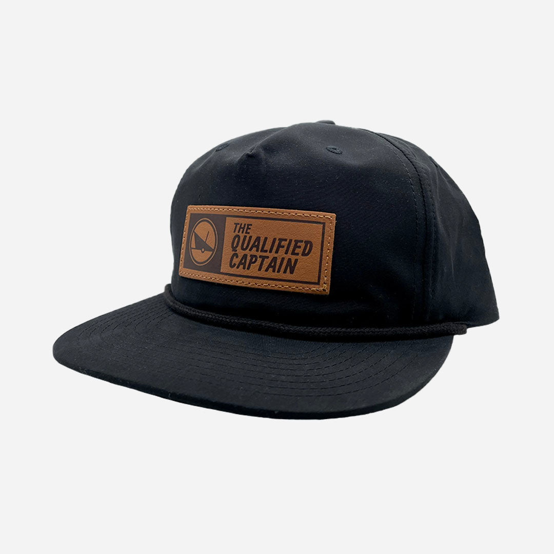 Maritime Leather Patch Grandpa Hats