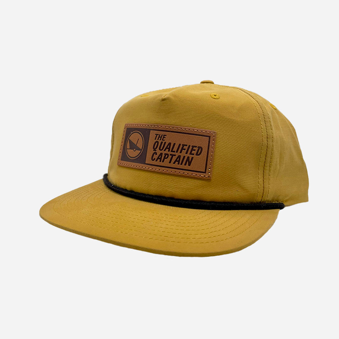 Maritime Leather Patch Grandpa Hats