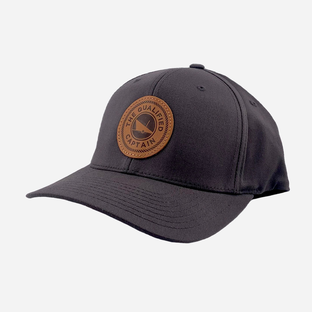 TQC Leather Patch FlexFit Hats