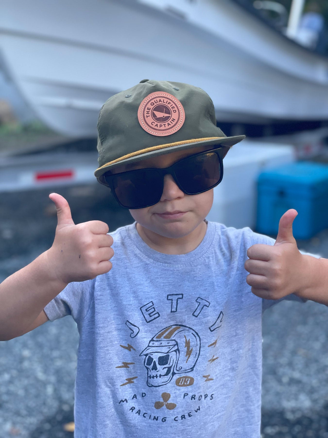 TQC Leather Patch Grandpa Hats