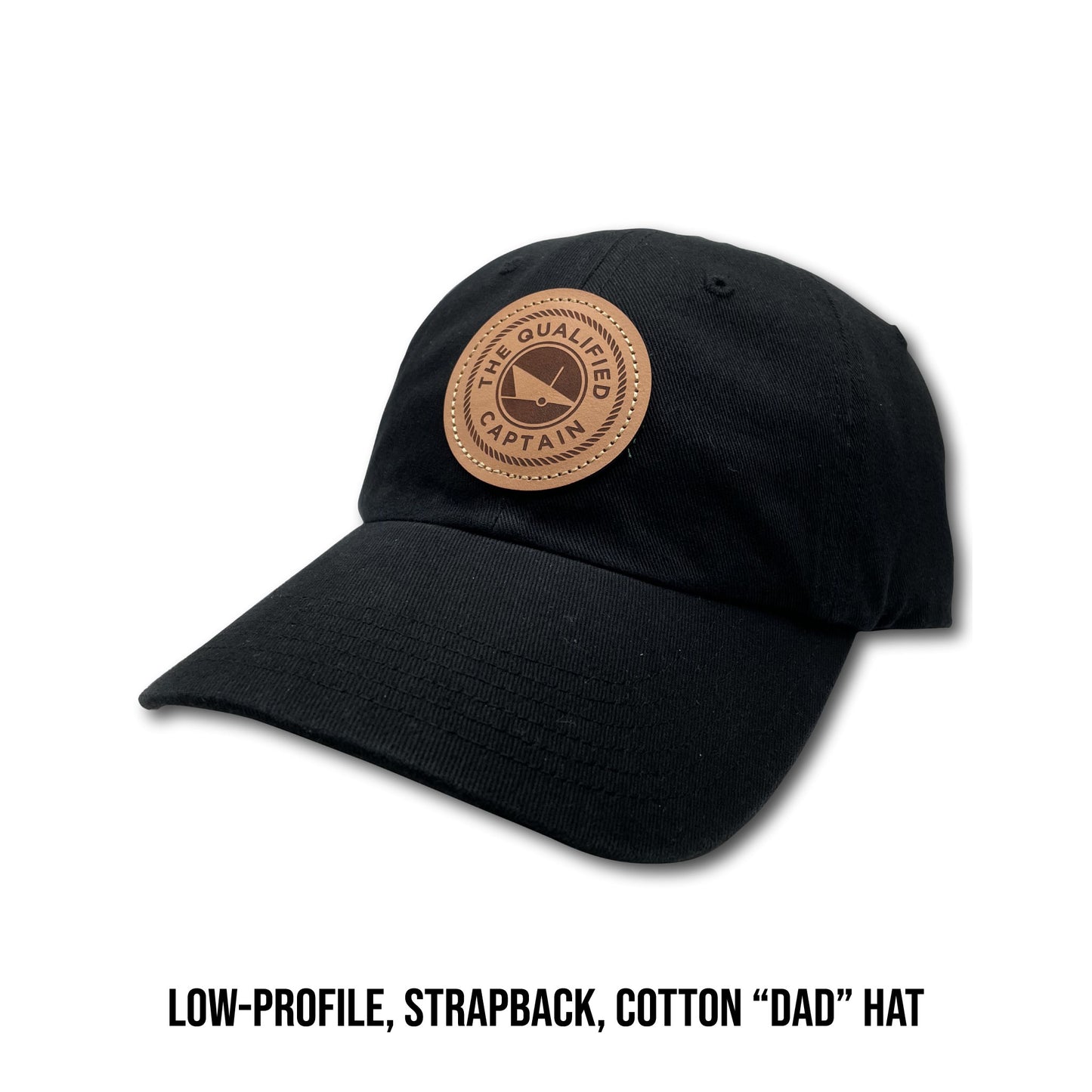 TQC Leather Patch Dad Hats