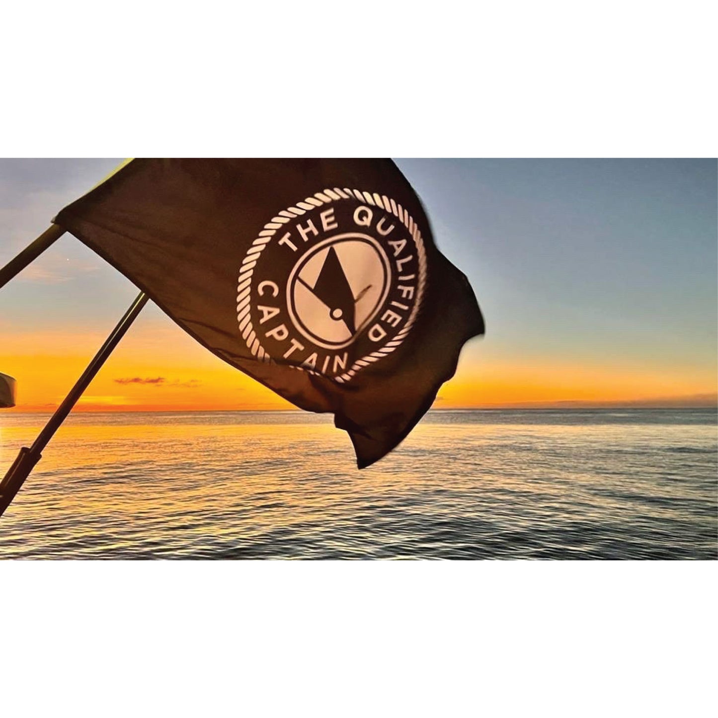 qualified captain boat flags