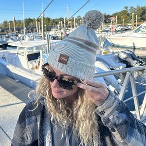 Down With The Ship Short Pom Beanie