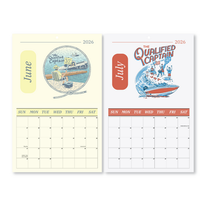 Qualified 2026 Wall Calendar
