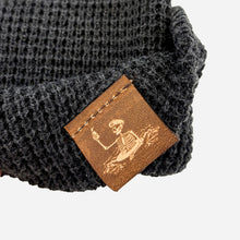 Load image into Gallery viewer, Down With The Ship Short Waffle Knit Beanie
