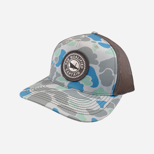 TQC Duck Camo Embroidered Patch Trucker Hats