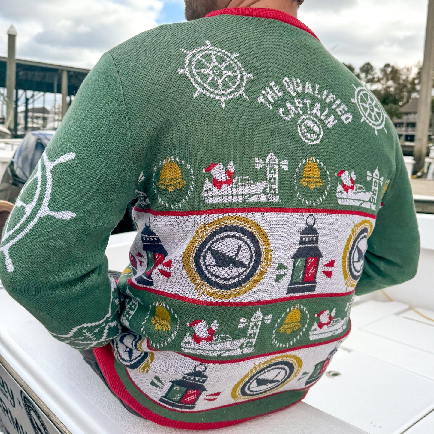 Qualified Captain Christmas Sweater