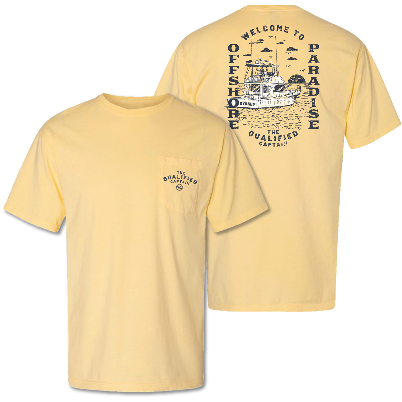 Offshore Paradise Pocket Tee