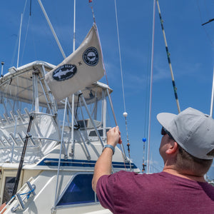 Dogfish Head x Qualified Captain Boat Flag