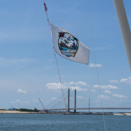 Dogfish Head x Qualified Captain Boat Flag