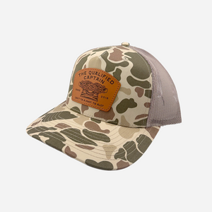 Tie A Lot Camo Trucker
