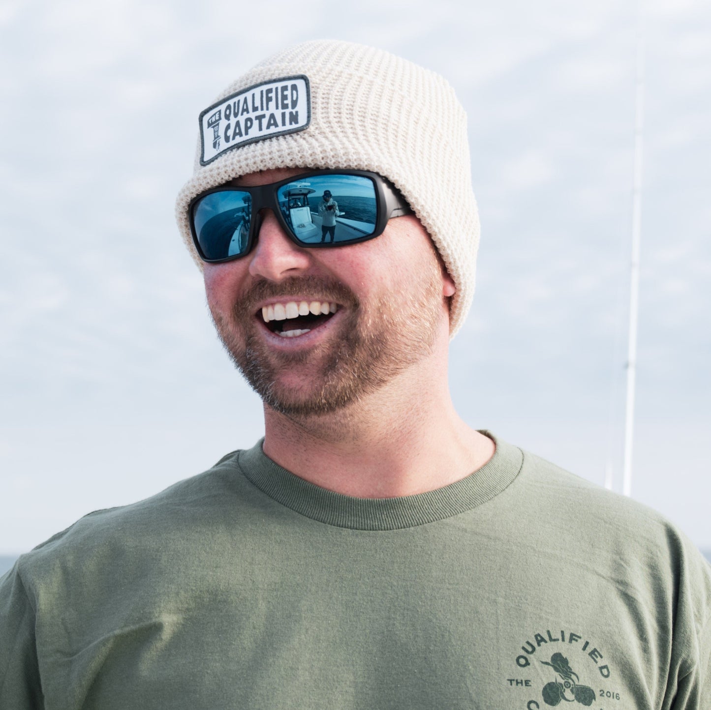 Outboard Waffle Knit Beanie