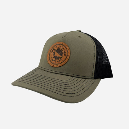 TQC Leather Patch Trucker Hat