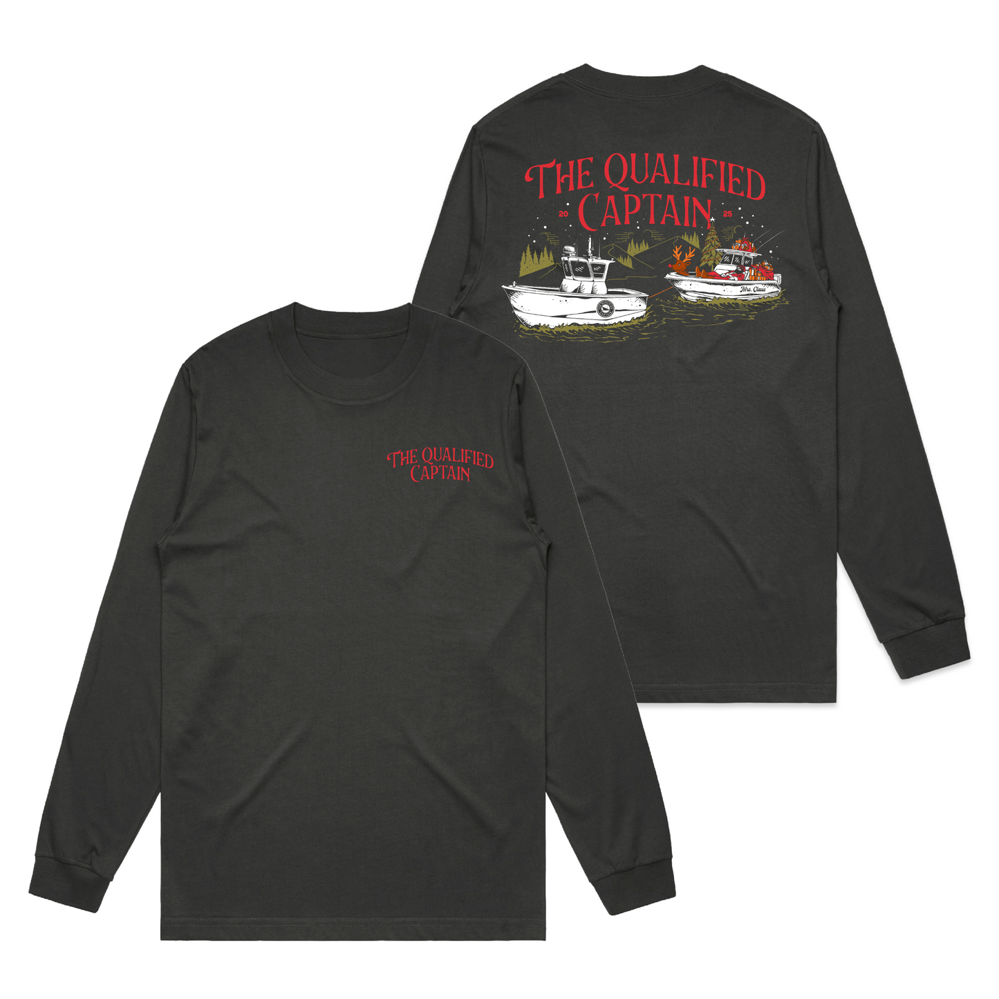 Qualified Santa Long Sleeve Tee (Pre-Order: Ships Dec 2)