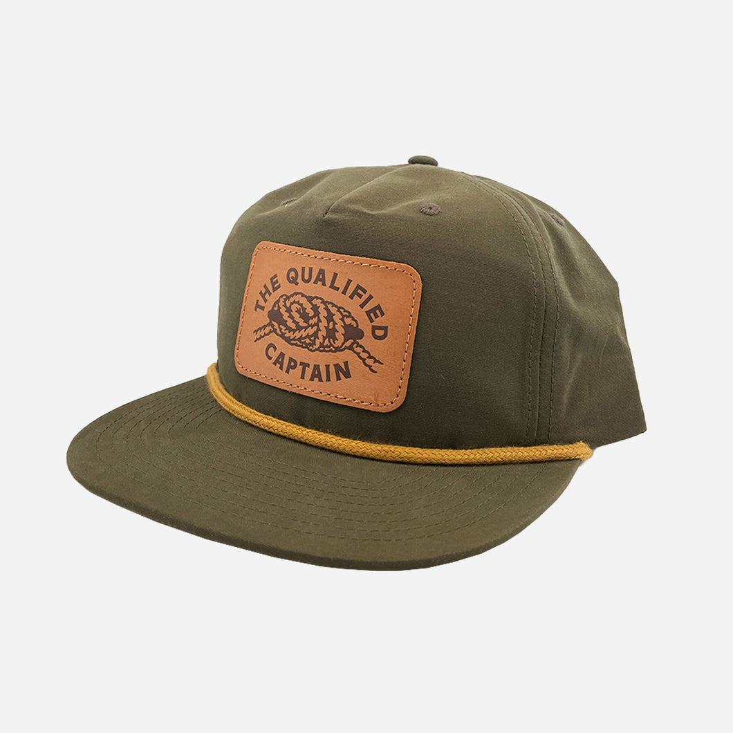 Tangled Up Leather Patch Grandpa Hats