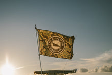 Load image into Gallery viewer, duck camo boat flag the qualified captain flags
