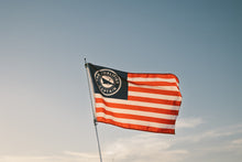 Load image into Gallery viewer, American flag for boating the qualified captain USA
