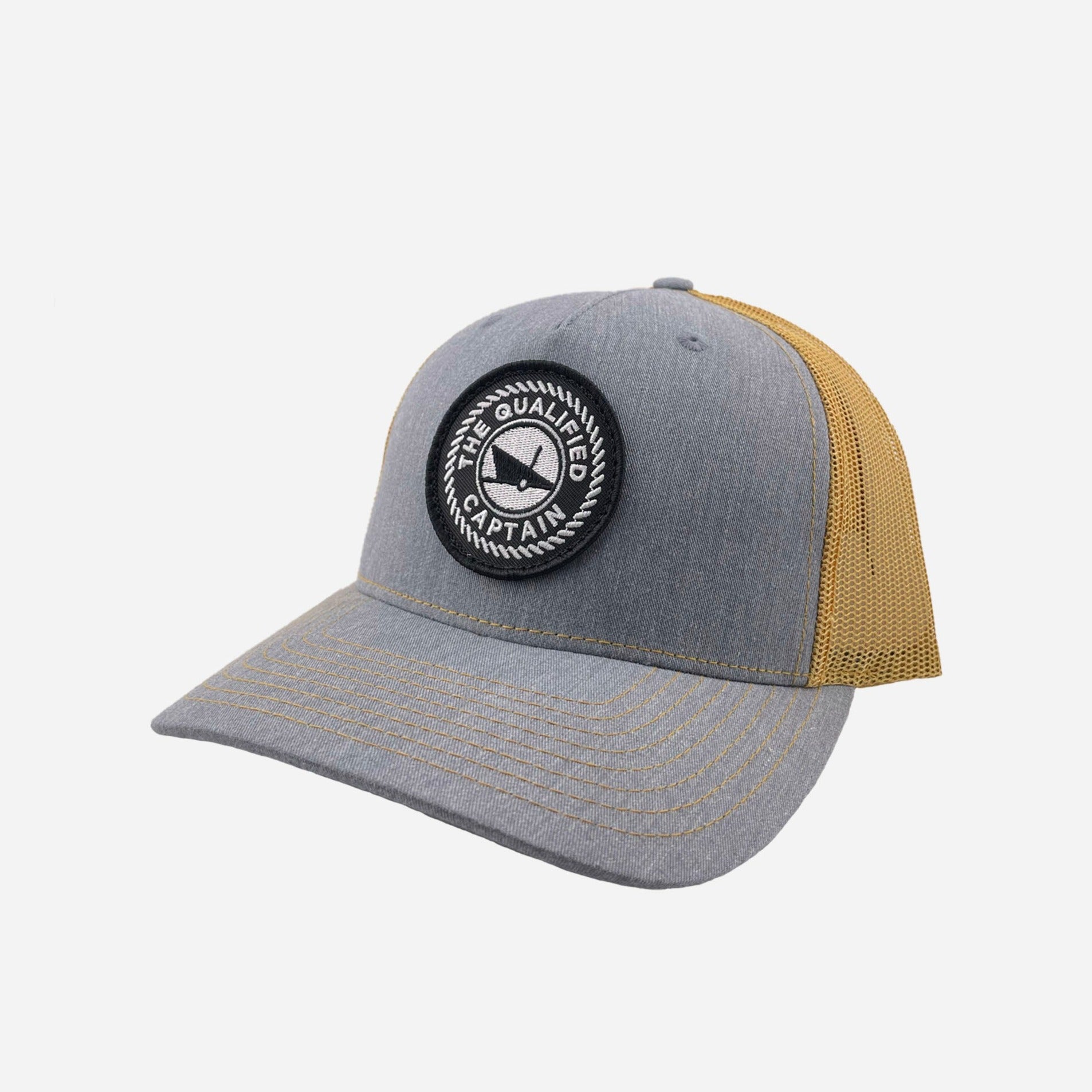 TQC Embroidered Patch Trucker Hat | The Qualified Captain