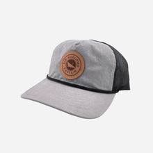 Load image into Gallery viewer, TQC Leather Patch Rope Trucker Hat
