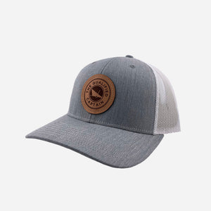 TQC Leather Patch Trucker Hat