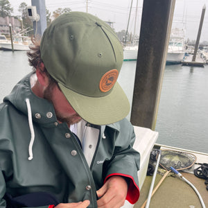 TQC Leather Patch Mid-Profile Hat
