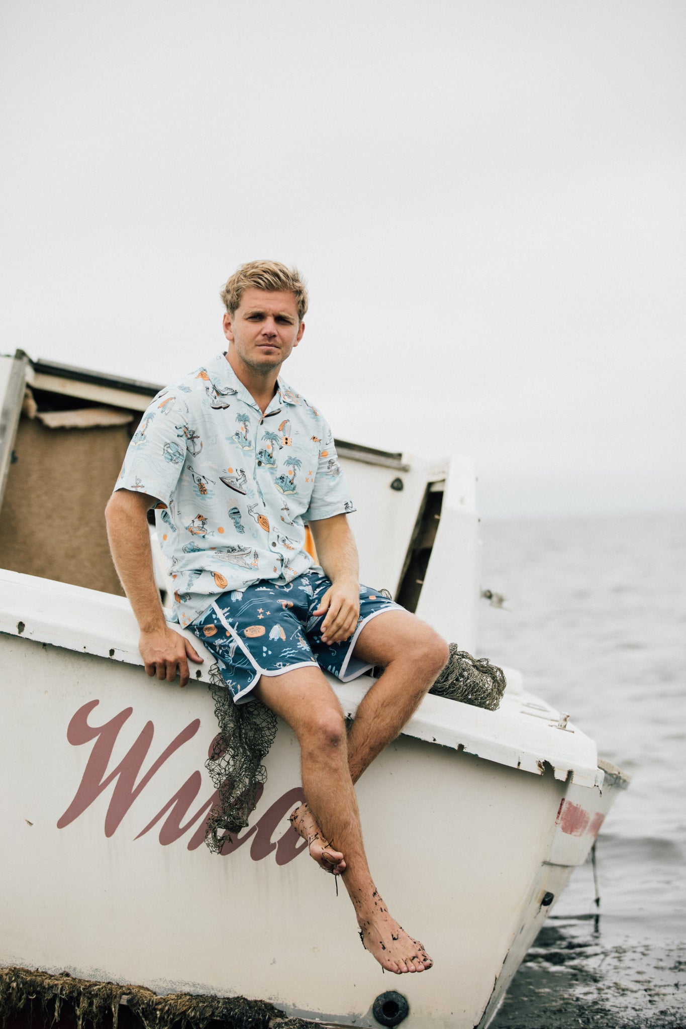 TQC x Jetty Sandbar Hybrid Boardshort The Qualified Captain™