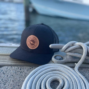 richardson 112 trucker hat The Qualified Captain Instagram leather patch hats