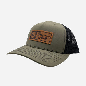Maritime Leather Patch Trucker Hat