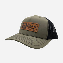 Load image into Gallery viewer, Maritime Leather Patch Trucker Hat
